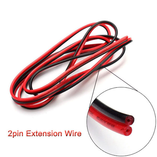 5M 22AWG 0.3mm² 2 Pin extension cable wire