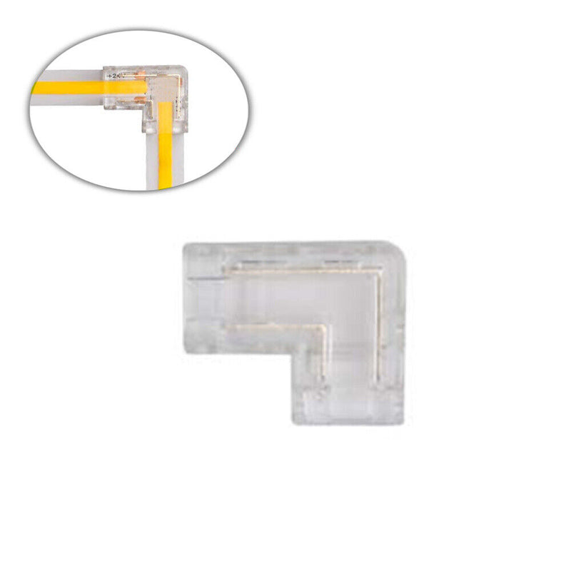 4pcs Corner Connectors for 10mm COB LED Strip - TRYPER LED LIGHTING