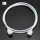 1m 4Pin Extension Wire Cable Cord Connector For RGB LED Strip Lights - TRYPER LED LIGHTING
