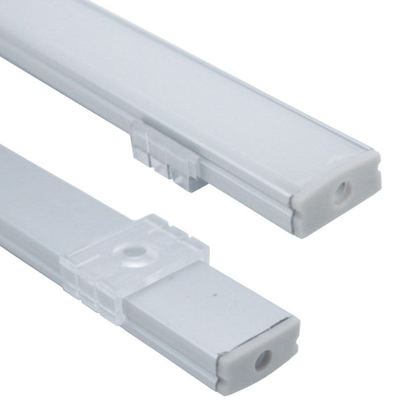 2M Thin Surface Mount channel profile bar - TRYPER LED LIGHTING