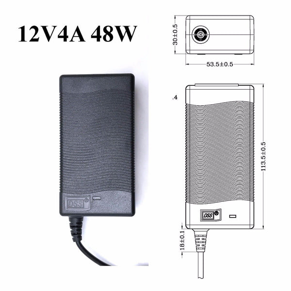 AU 12V 4A Power Supply Charger Transformer LED Strips Adapter