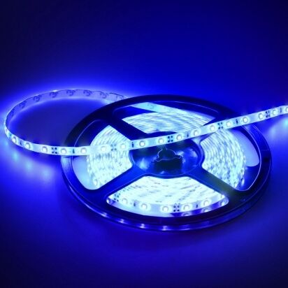 Waterproof Blue 12V 5M 2835 SMD 300 LED Led Strip Lights