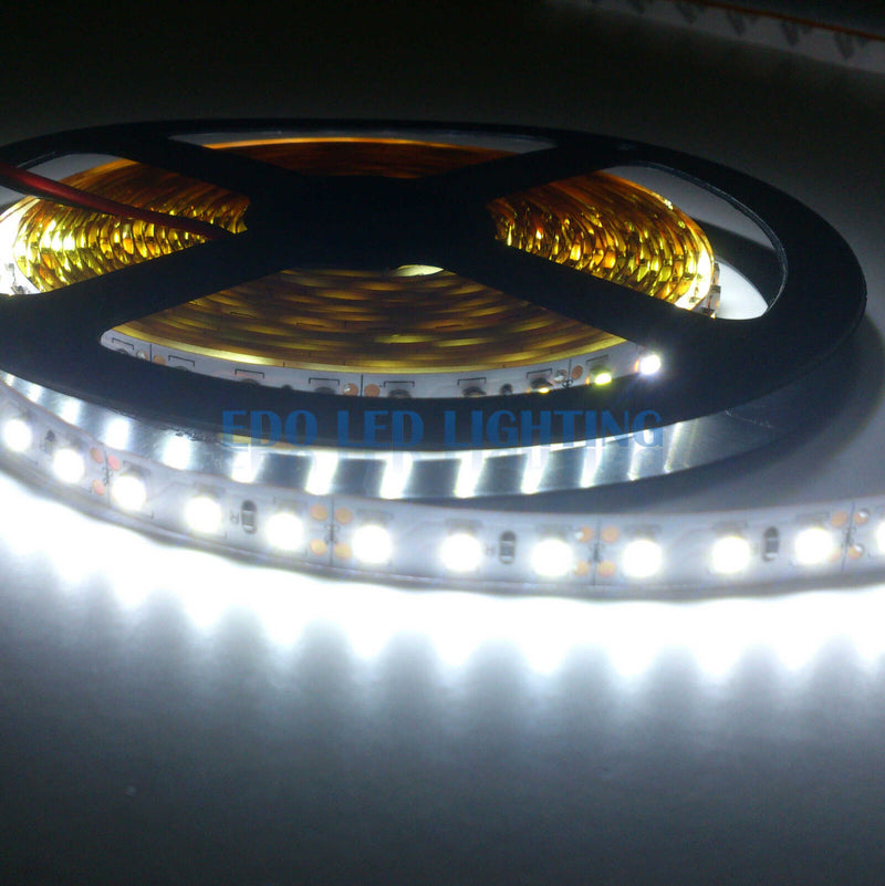 12V DC 5M 2835 SMD 600  Cool White  Led Strip Light