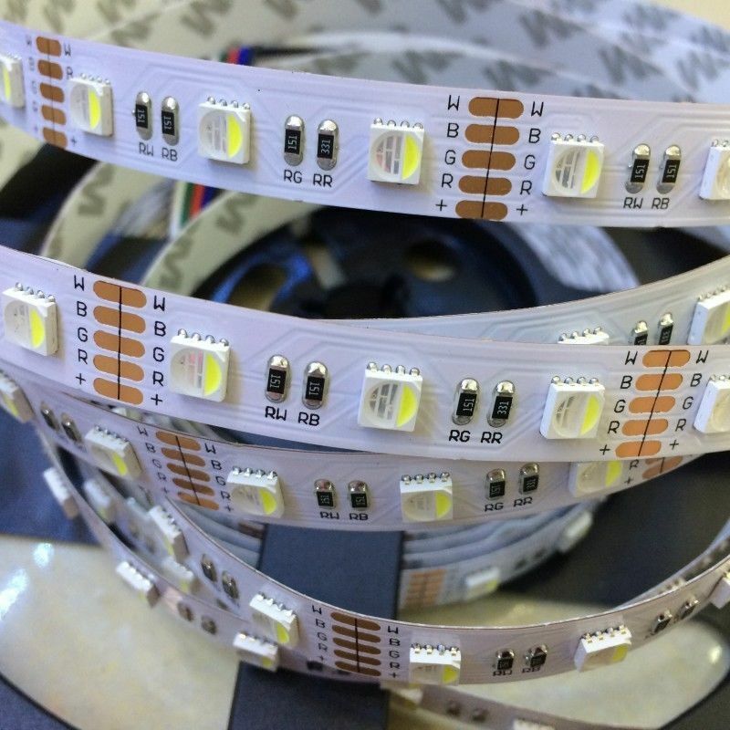 5050 RGBW COOL WHITE 5M 300 LEDS SMD LED Strip Light 12V Bluetooth Controller