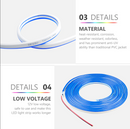 5M 2835 Led Neon Flex lights 12Vdc waterproof light strip flexible IP65 6mm - TRYPER LED LIGHTING