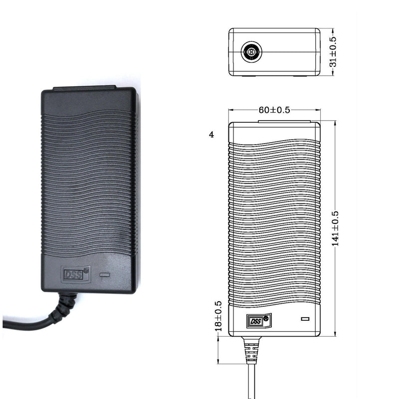 12V DC 8A Power Supply Charger Transformer LED Strips Adapter