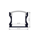 1M Deep channel Profile bar - TRYPER LED LIGHTING