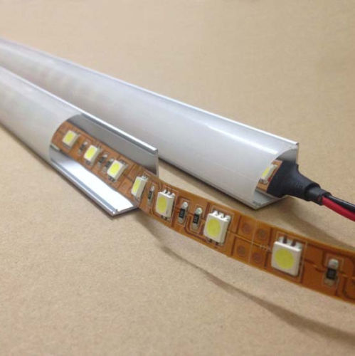 1M Corner channel profile bar - TRYPER LED LIGHTING