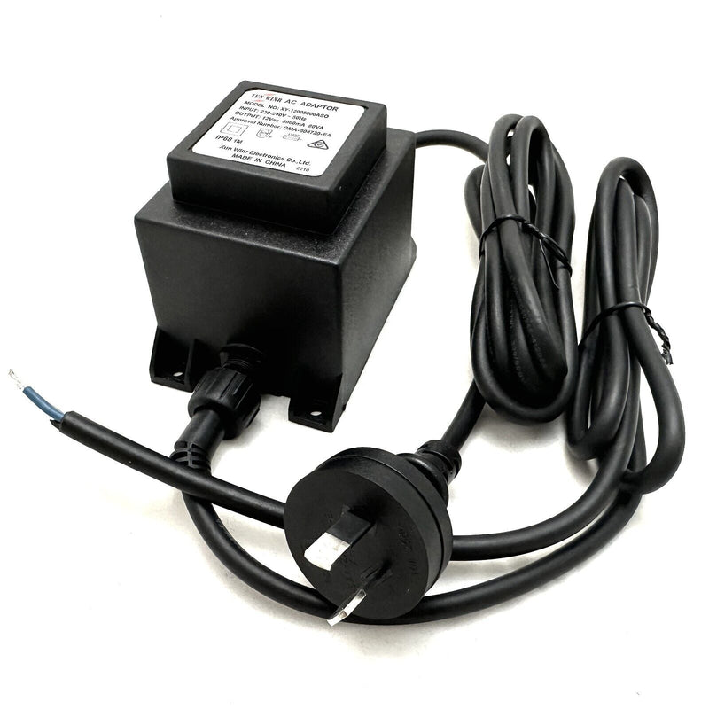 IP68 Waterproof Transformer Power Supply Adapter AC 12V LED Garden Lig