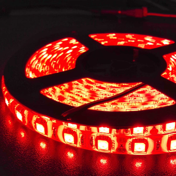 Waterproof Red 12V 5M 5050 SMD 300 LED Led Strip Lights