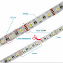 5050 RGBWW WARM WHITE 5M 300 LEDS SMD LED Strip Light 12V Bluetooth Controller - TRYPER LED LIGHTING