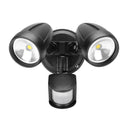 Waterproof 26W LED Twin Security Sensor Spot Flood Light Outdoor Garage IP44 - TRYPER LED LIGHTING