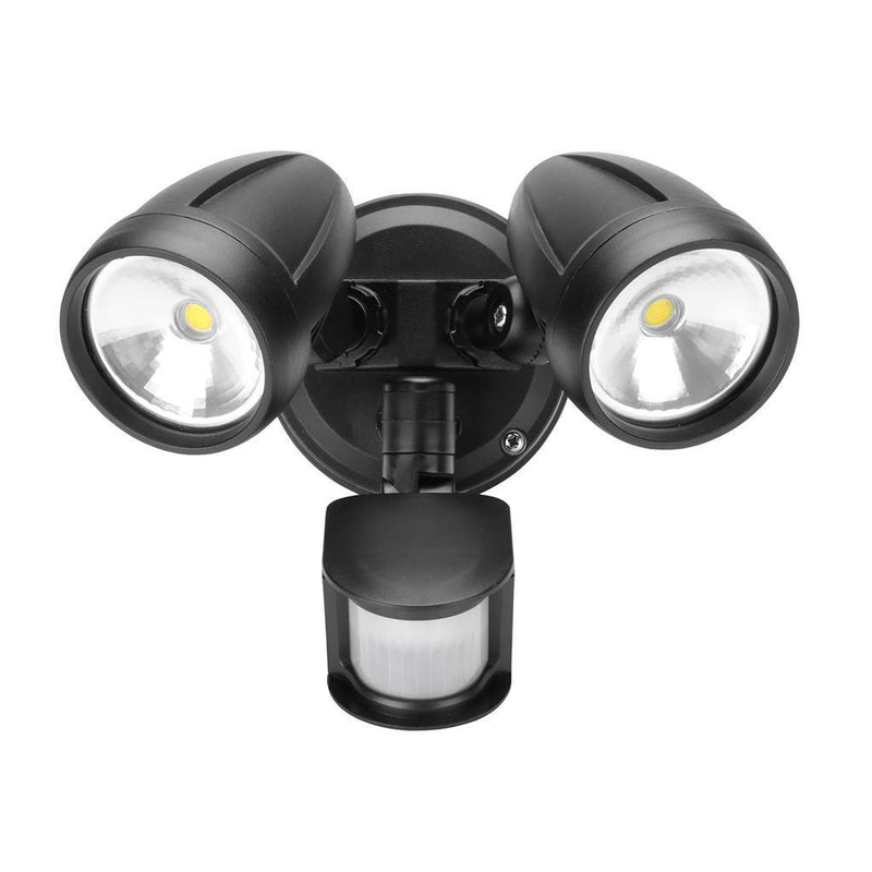 Waterproof 26W LED Twin Security Sensor Spot Flood Light Outdoor Garage IP44 - TRYPER LED LIGHTING