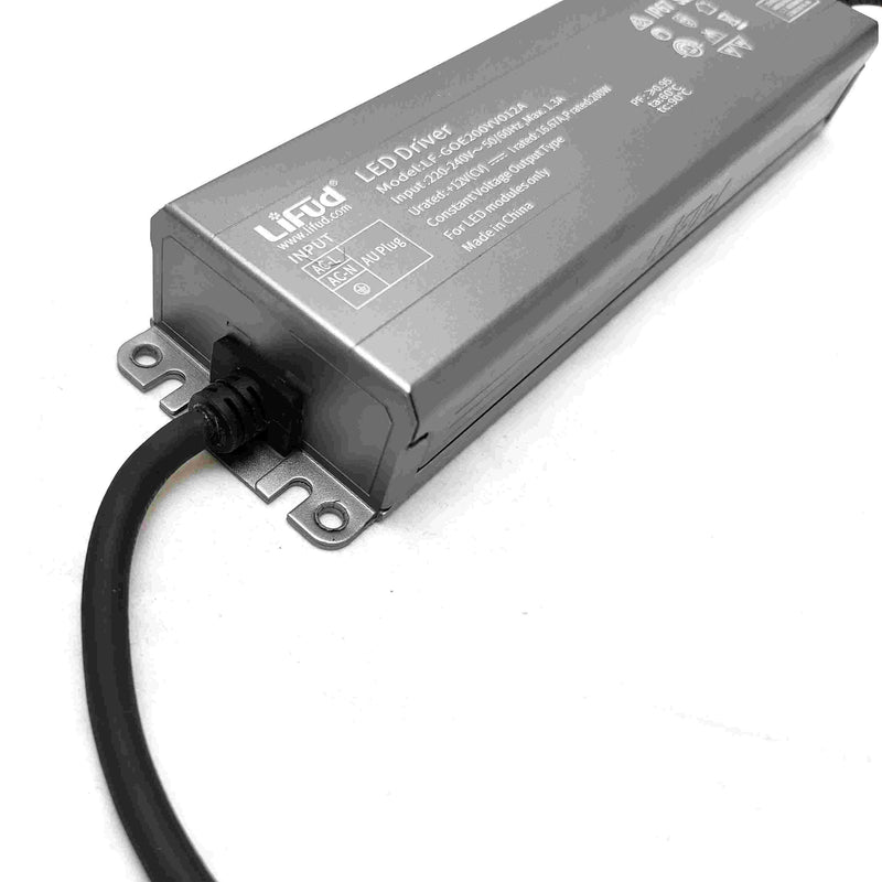 200W IP67 12V DC Transformer Power Supply Adapter - TRYPER LED LIGHTING