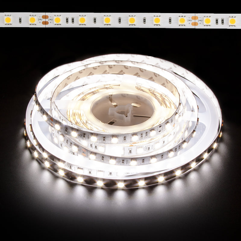 5050 SMD Natural White 5M  300 LED Flexible 12V Led Strip Lights 4000K